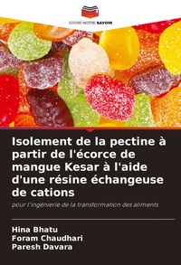 Produktbild: Isolement de la pectine &agrave; partir de l'&eacute;corce de mangue Kesar &agrave; l'aide d'une r&eacute;sine &eacute;changeuse de cations