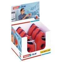 Produktbild: tesa Klebeband-Abroller 57444-00001-00 Rot, Blau Rollenbreite (max.): 19 mm Rollenl&auml;nge (max.) 33 m