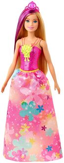 Mattel - Barbie Dreamtopia Prinzessin Puppe blond- und lilafarbenes Haar, Anzieh 