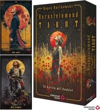 Produktbild: Bernsteinmond Tarot - 78 Tarotkarten und 80-seitiges Booklet