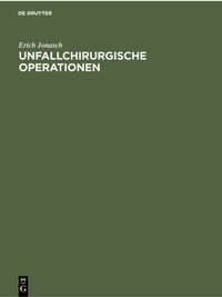 Produktbild: Unfallchirurgische Operationen