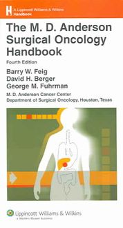 Produktbild: M.D. Anderson Surgical Oncology Handbook