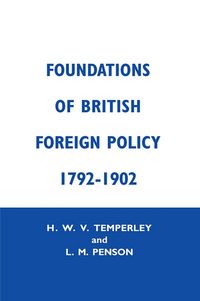 Produktbild: Foundations of British Foreign Policy, 1792-1902