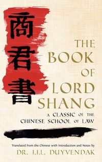 Produktbild: The Book of Lord Shang