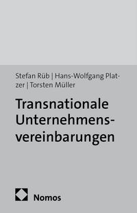 Produktbild: Transnationale Unternehmensvereinbarungen