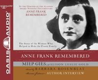 Produktbild: Anne Frank Remembered