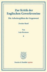Produktbild: Zur Kritik der Englischen Gewerkvereine.