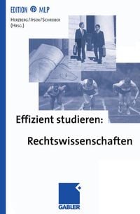 Bild vom Artikel Effizient studieren: Rechtswissenschaften vom Autor Rolf D. Herzberg