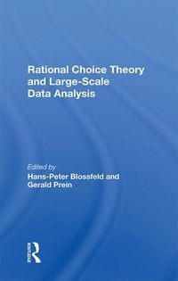 Produktbild: Rational Choice Theory And Large-Scale Data Analysis