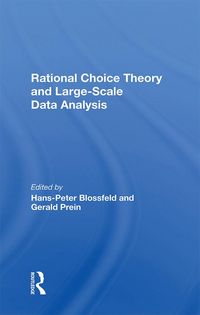 Produktbild: Rational Choice Theory And Largescale Data Analysis