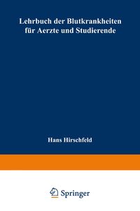 Produktbild: Lehrbuch der Blutkrankheiten f&uuml;r Aerzte und Studierende