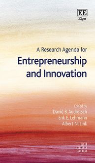 Produktbild: A Research Agenda for Entrepreneurship and Innovation