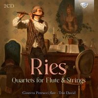 Produktbild: Ries:6 Quartets for Flute & Strings,Op.45/WoO35