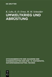 Produktbild: Umweltkrieg und Abr&uuml;stung