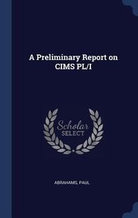 Produktbild: A Preliminary Report on CIMS PL/I