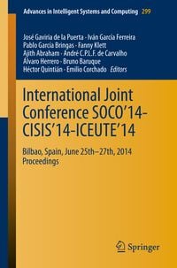 Produktbild: International Joint Conference SOCO&rsquo;14-CISIS&rsquo;14-ICEUTE&rsquo;14