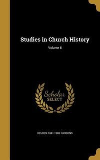 Produktbild: Studies in Church History; Volume 6