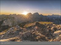 Alpen Kalender 2023: Alexander von Humboldt-Reihe. Hochwertiger Foto-Wandkalender mit atemberaubenden Landschafts-Fotos. Foto-Kalender XXL. Querformat