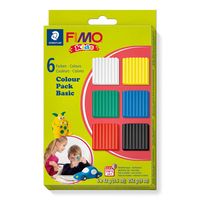 Produktbild: STAEDTLER FIMO kids Colour Pack - basic 6x42g