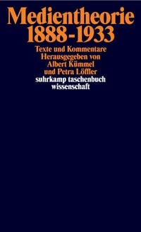 Produktbild: Medientheorie 1888-1933