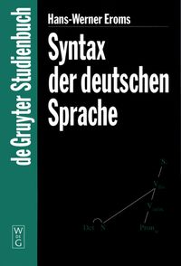 Produktbild: Syntax der deutschen Sprache