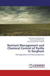 Produktbild: Nutrient Management and Chemical Control of Pyrilla in Sorghum