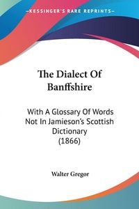 Produktbild: The Dialect Of Banffshire