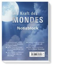 Produktbild: Notizblock "Die Kraft des Mondes"