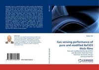 Produktbild: Gas sensing performance of pure and modified BaTiO3 thick films