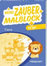 Produktbild: Mini Zaubermalblock to go. Tiere
