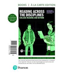 Produktbild: Reading Across the Disciplines