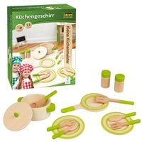 Produktbild: Idena K&uuml;chengeschirr K&uuml;chenmeister aus Holz 13 Teile
