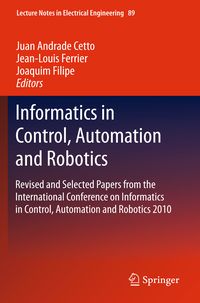 Produktbild: Informatics in Control, Automation and Robotics