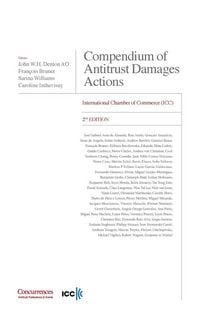 Produktbild: Compendium of Antitrust Damages Actions - 2nd Edition