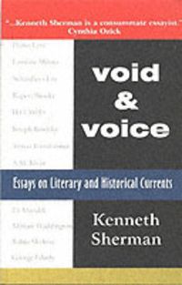 Produktbild: Void and Voice: Essays on Literary and Historical Currents