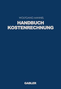 Produktbild: Handbuch Kostenrechnung