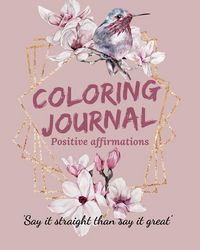 Produktbild: Coloring Journal Positive Affirmations.