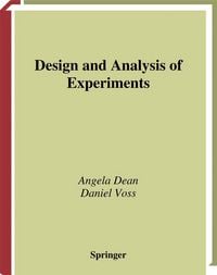 Produktbild: Design and Analysis of Experiments