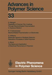 Produktbild: Electric Phenomena in Polymer Science