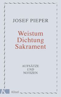 Produktbild: Weistum, Dichtung, Sakrament