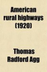 Produktbild: American Rural Highways (1920)