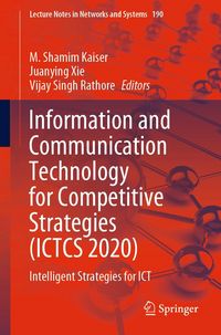 Produktbild: Information and Communication Technology for Competitive Strategies (ICTCS 2020)