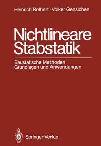 Produktbild: Nichtlineare Stabstatik