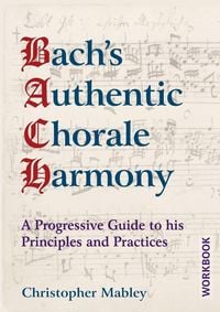Produktbild: Bach's Authentic Chorale Harmony - Workbook