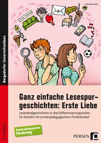 Produktbild: Ganz einfache Lesespurgeschichten: Erste Liebe