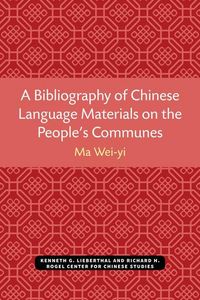 Produktbild: Bibliography Of Chinese Langua