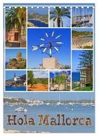 Produktbild: Hola Mallorca (Tischkalender 2026 DIN A5 hoch), CALVENDO Monatskalender