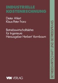 Produktbild: Industrielle Kostenrechnung