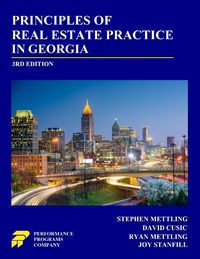 Produktbild: Principles of Real Estate Practice in Georgia: 3rd Edition