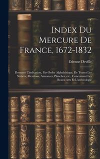 Produktbild: Index du Mercure de France, 1672-1832